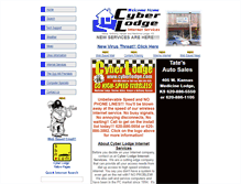 Tablet Screenshot of cyberlodge.com